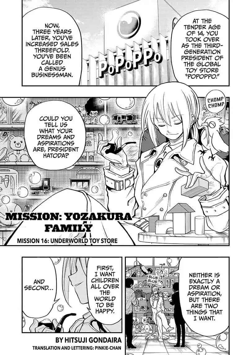 Mission: Yozakura Family Chapter 16 1